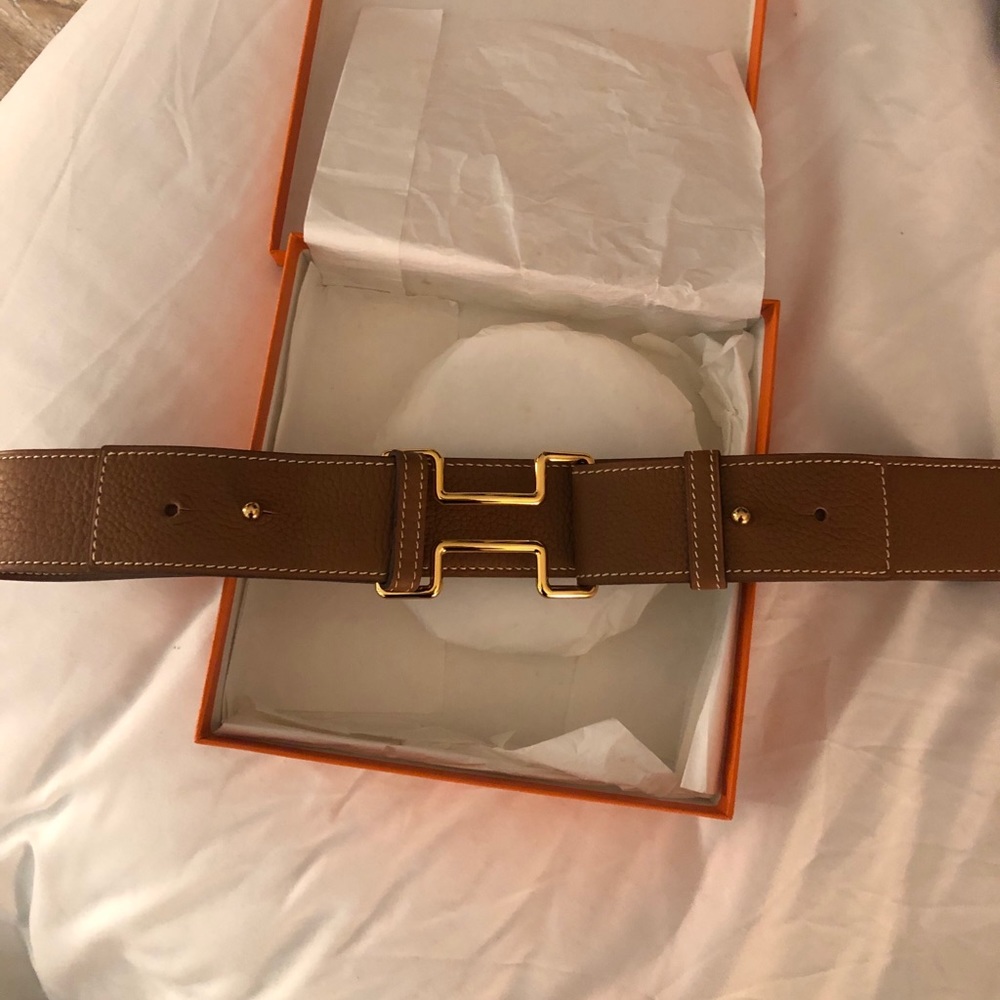 BROWN HERMÈS BELT! Never used